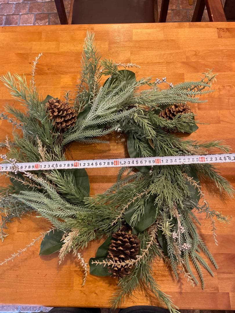 クリスマスリース　特大60cm以上　12/20まで期間限定値下げ！