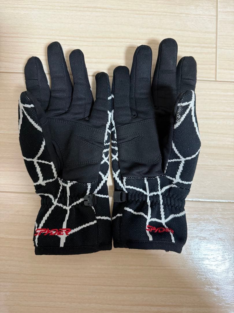 supremeスパイダー ブラック グローブ
