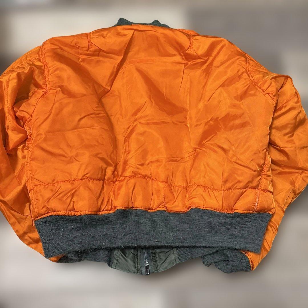 ALPHA MA-1 90s made in usa olive XL 民間品