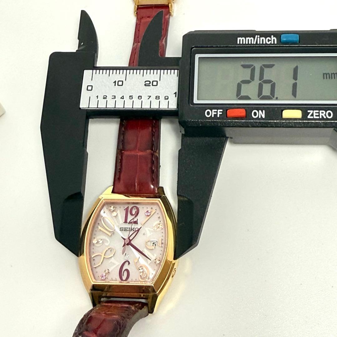 【2017限定品】SEIKO セイコー lk ルキア 桜 ソーラー電波 腕時計