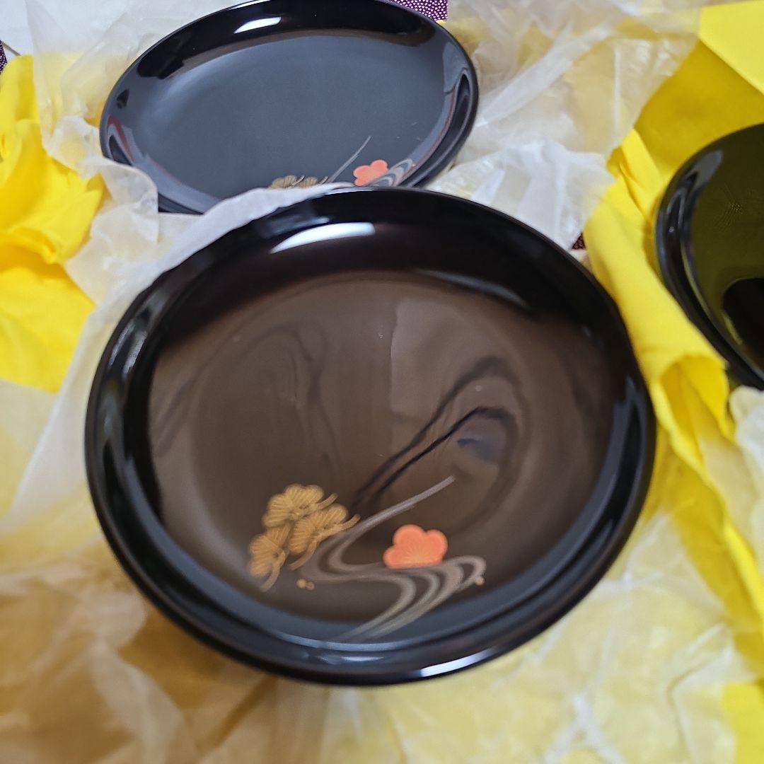 輪島塗　五島屋謹製　銘々皿