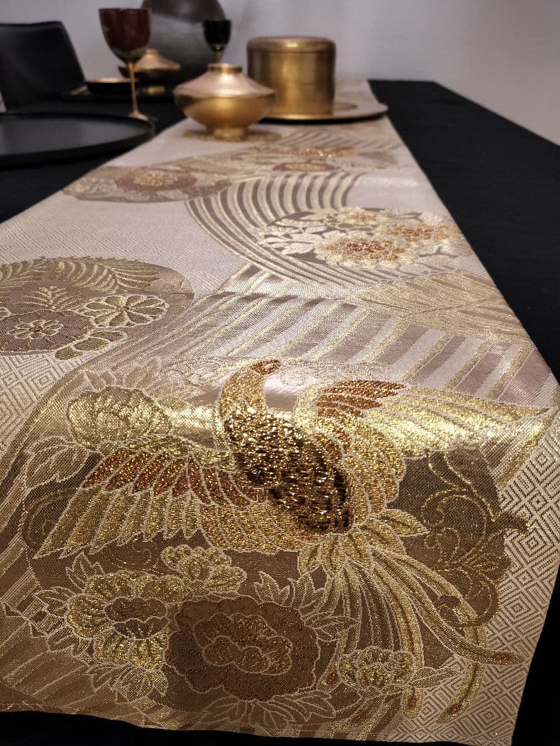 kairorisuA684★逸品‼️豪華刺繍‼️ひな祭り‼️正絹2m9cm