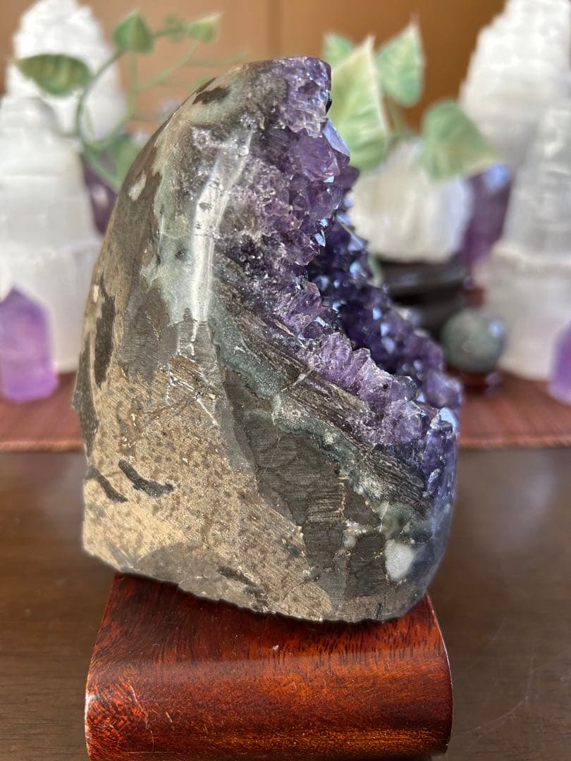 ✨破格✨極上絶品‼️秘蔵品☆アメジスト☆ミニドーム☆ウルグアイ産☆1196g