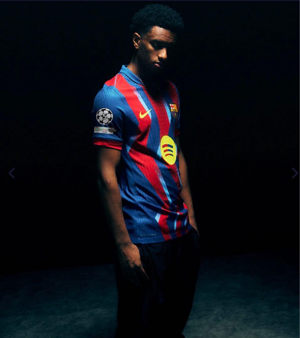 [美品]バルセロナ25-26 4th ラミン・ヤマル オーセンティック Lサイズ