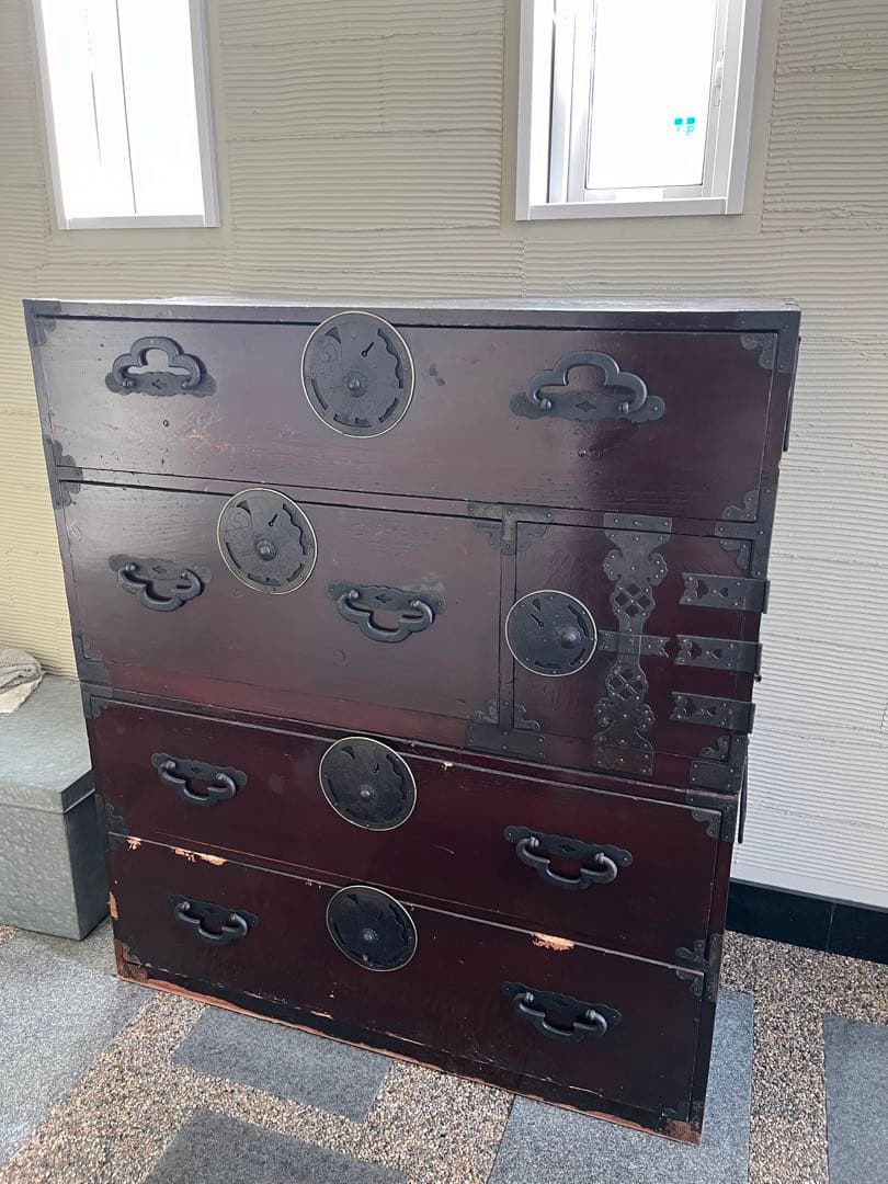 古道具 時代箪笥 和箪笥 整理箪笥 昭和レトロ