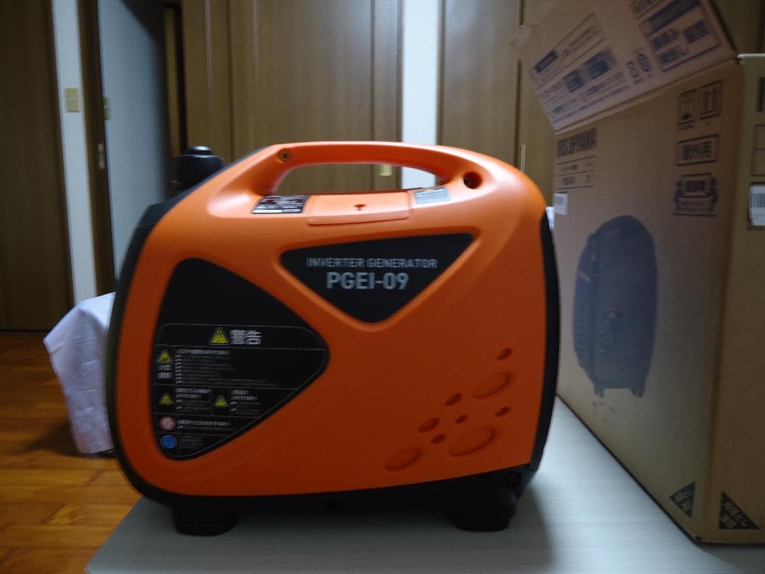 IRIS OHYAMA ポータブル発電機 PGEI-09