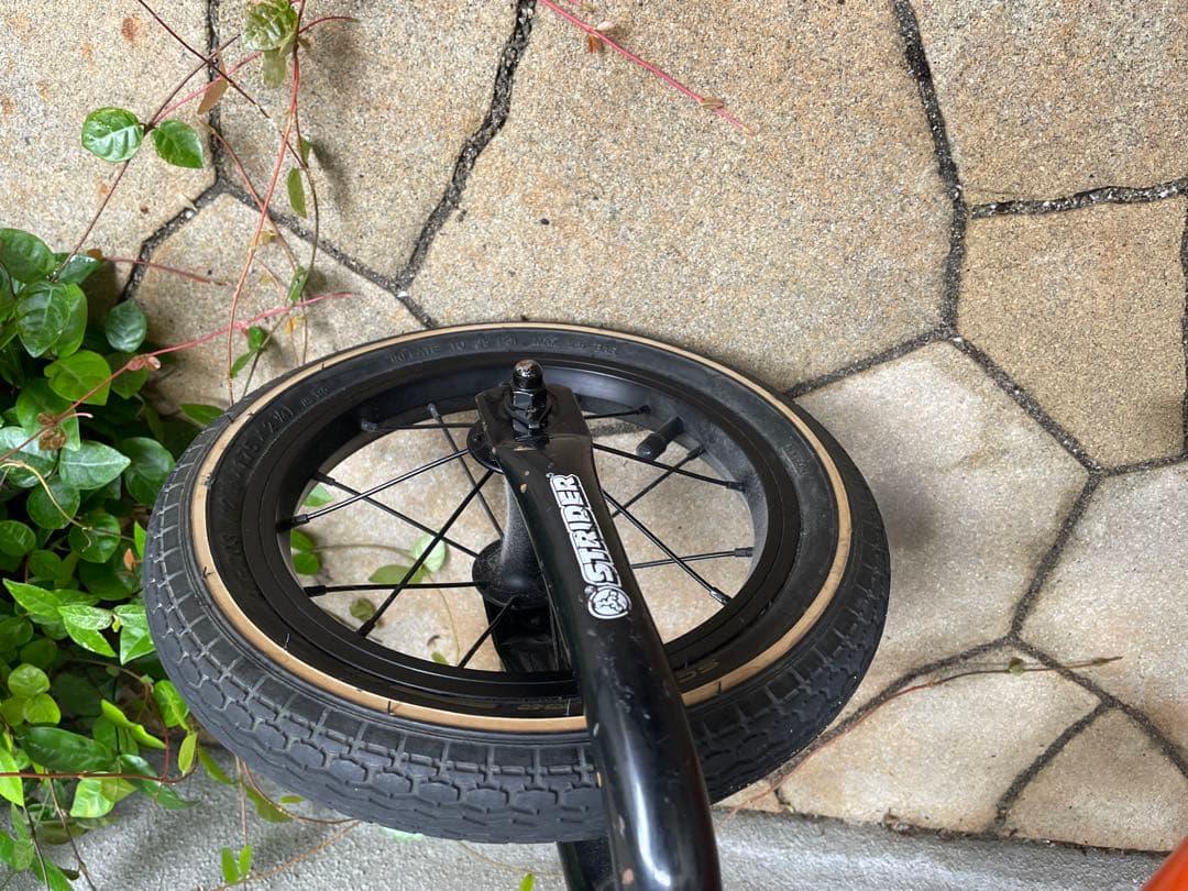 大人用STRIDER スポーツタイプ　オレンジ　カスタム