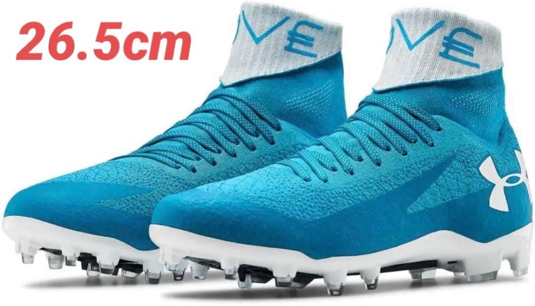 【26.5㎝】UA C1N MC キャム・ニュートンコラボ アメフト スパイク