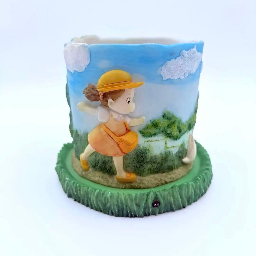 となりのトトロ プランター メイと歩こう 植木鉢 ジブリ　花瓶