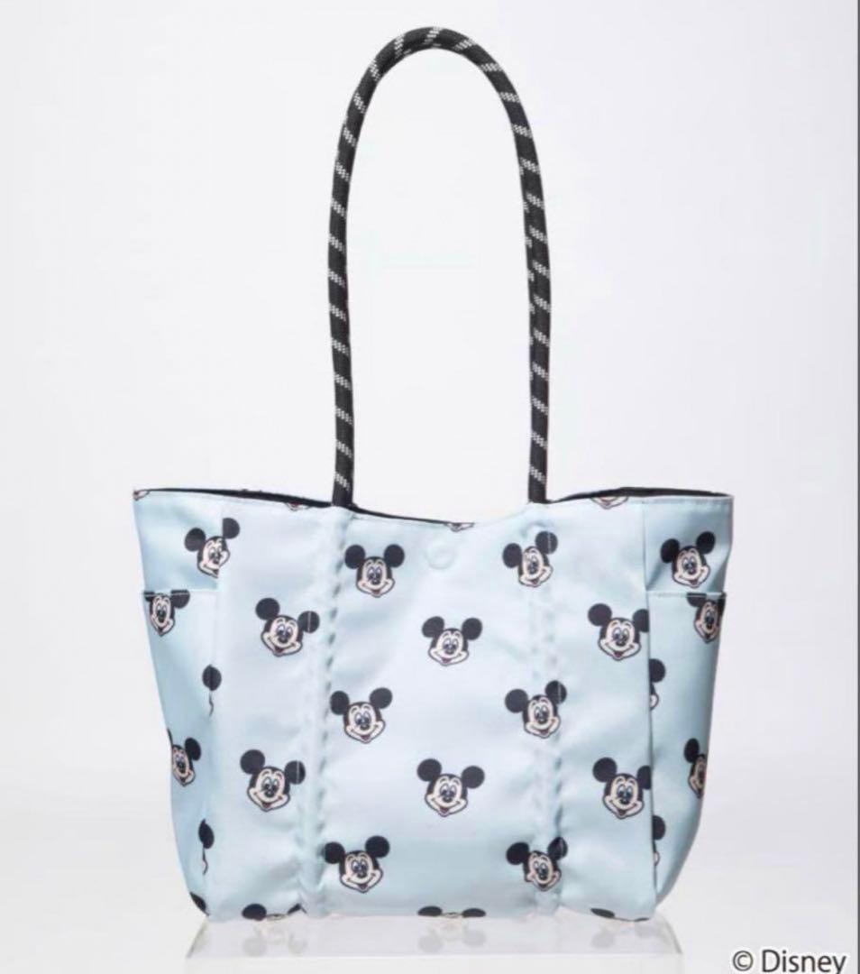 WCJ【撥水】Disney / REVERSIBLE TOTE BAG ミッキー