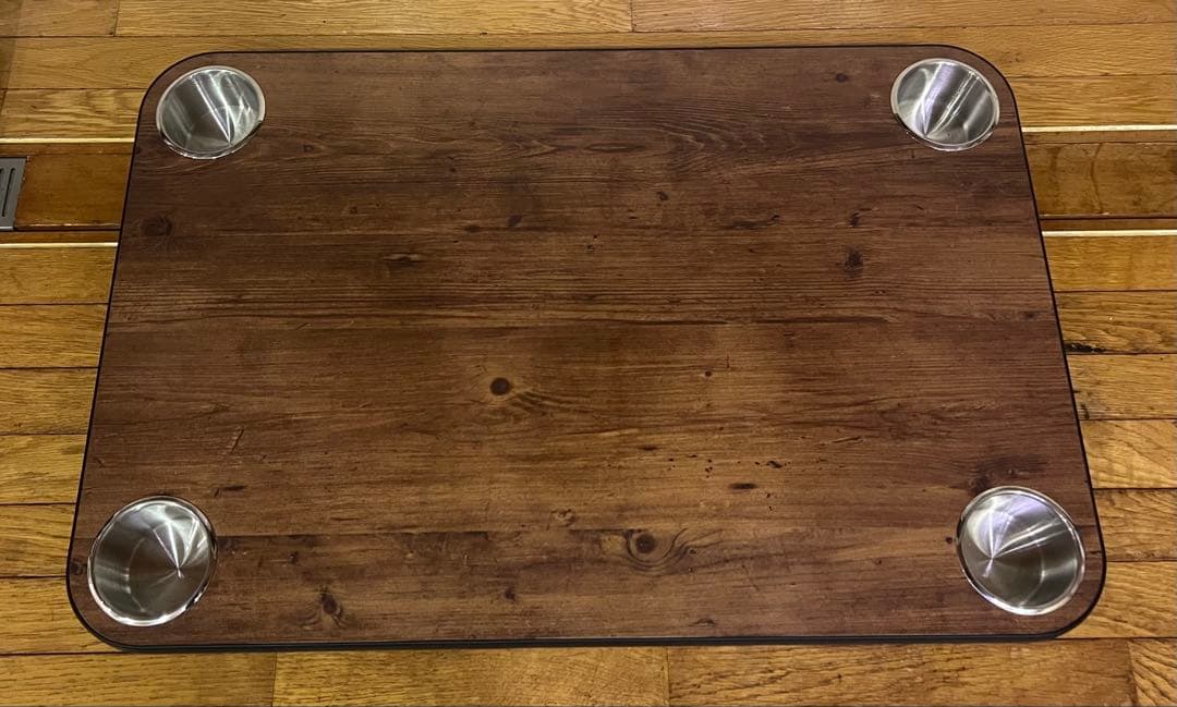 ★フレックス★ハイエース フラットコンソール 茶木目　ワイドボディ用