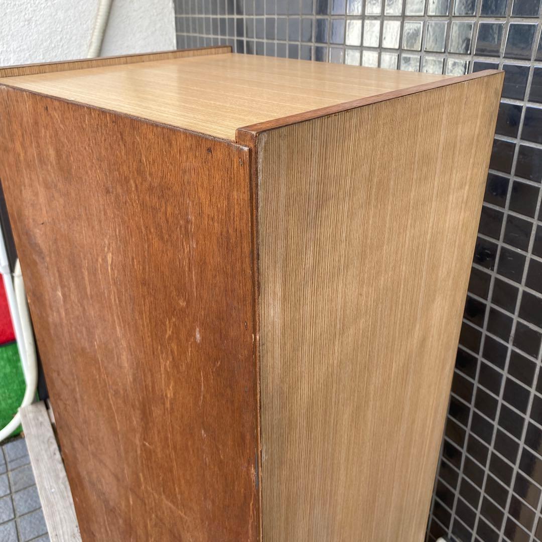 昭和レトロ 木製8段チェスト 引き出し 収納 家具 インテリア