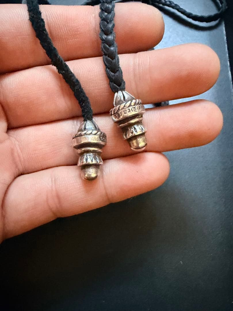 CHROME HEARTS クロムハーツ レザー ブレードボロチップ