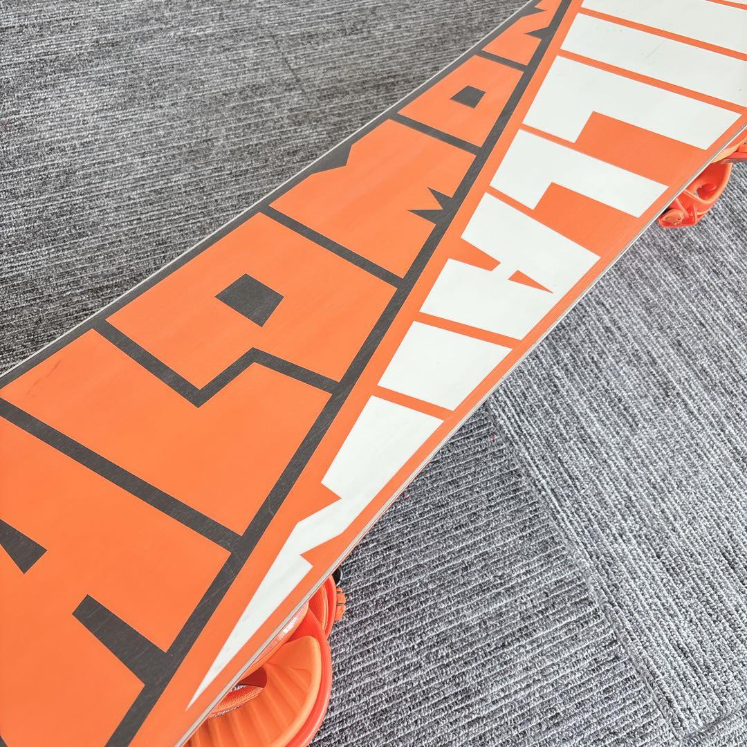 88超豪華❗️サロモン×FLUX メンズスノーボードセット★150cm+ビン付