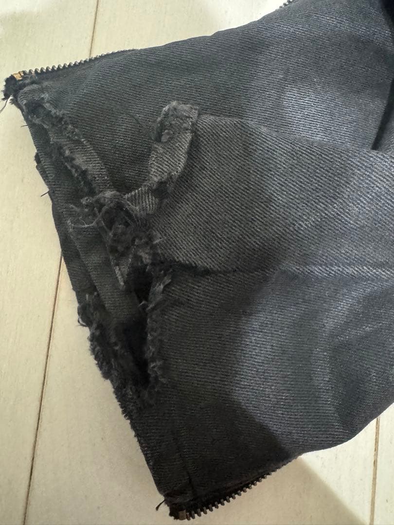 【Rosen Kreuz】ZIP WIDE BAGGY PANTS