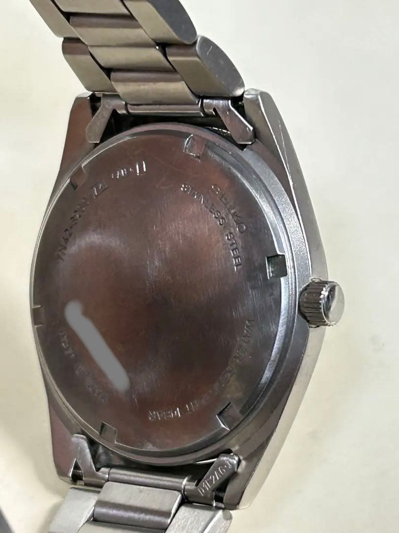 完動 全面蛍光白文字盤SEIKO ミリタリー SBCA003 7N42-8260