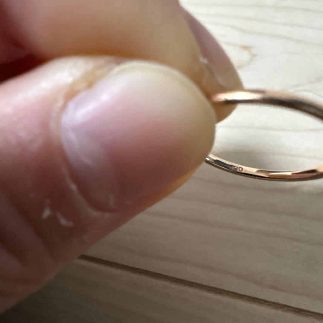 Vendome Aoyama K10ゴールド シンプルリング