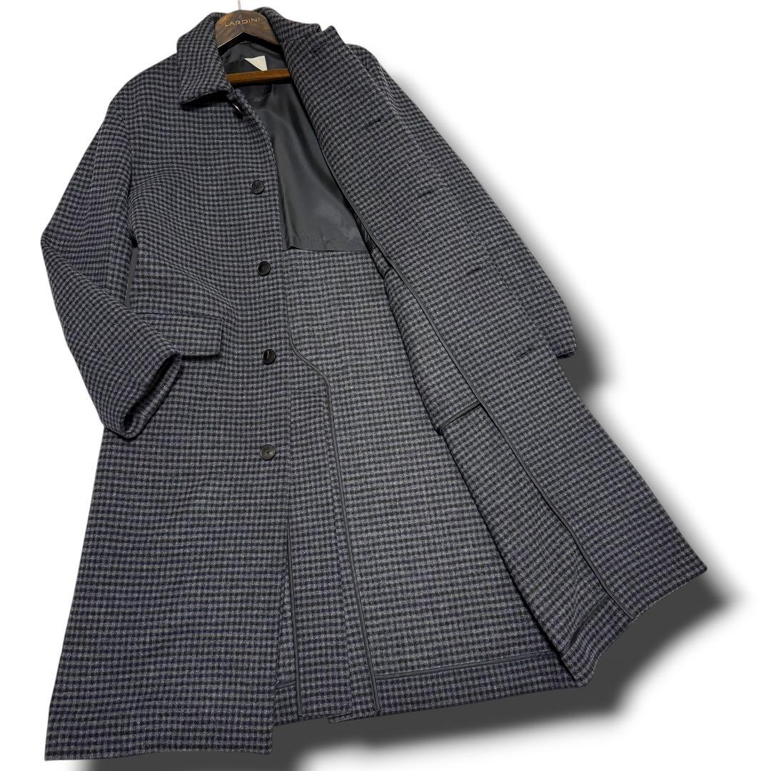 S級美品 ATON AIR DOUBLE MELTON LODEN COAT L