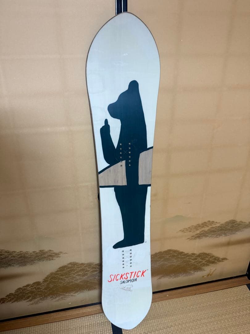 み*み様 SICKSTICK スノーボード クマのデザイン　サロモン