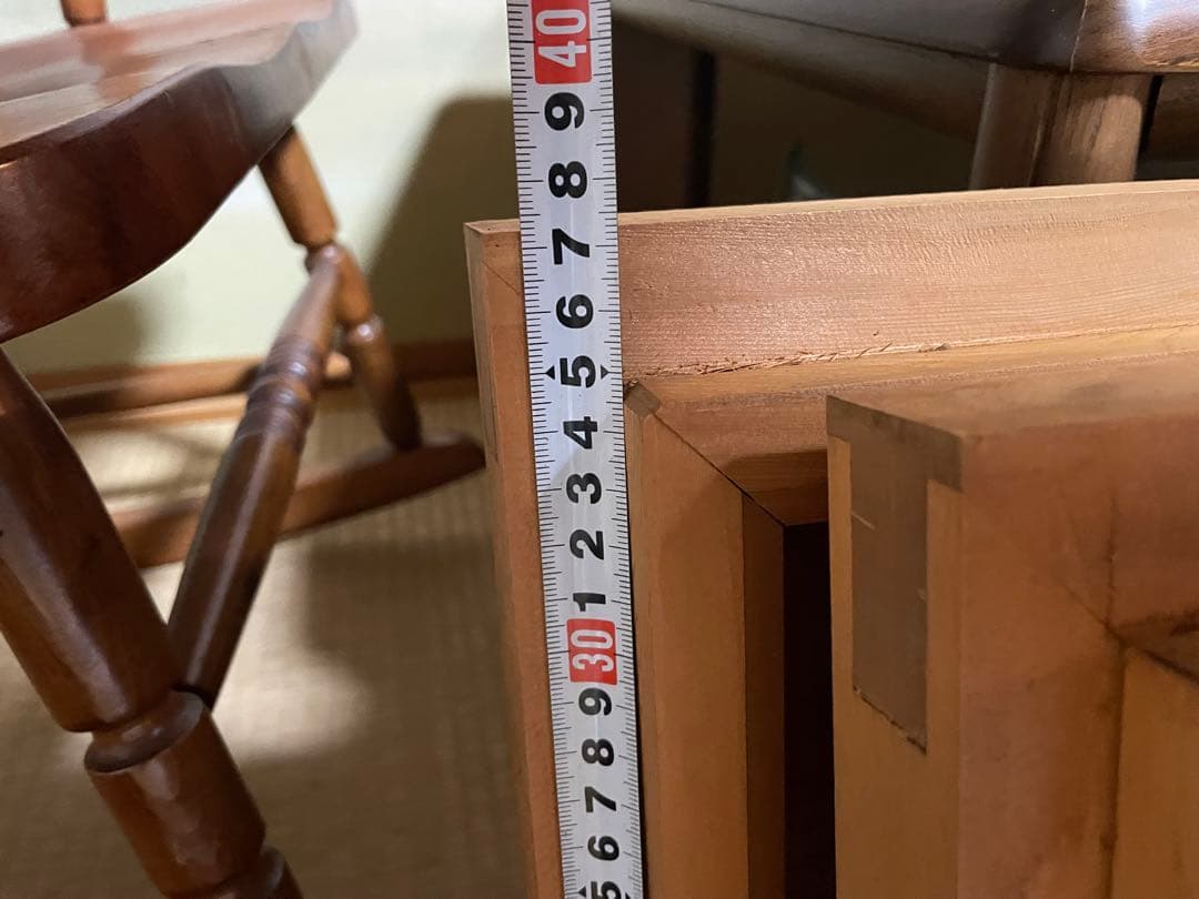 2つセット　欄間　鶴と松のデザイン　彫刻　両面彫り