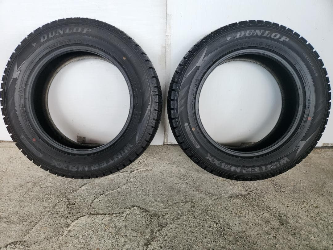 送料込☆2024年製 ダンロップ タイヤ 195/65R16 日本製☆2本