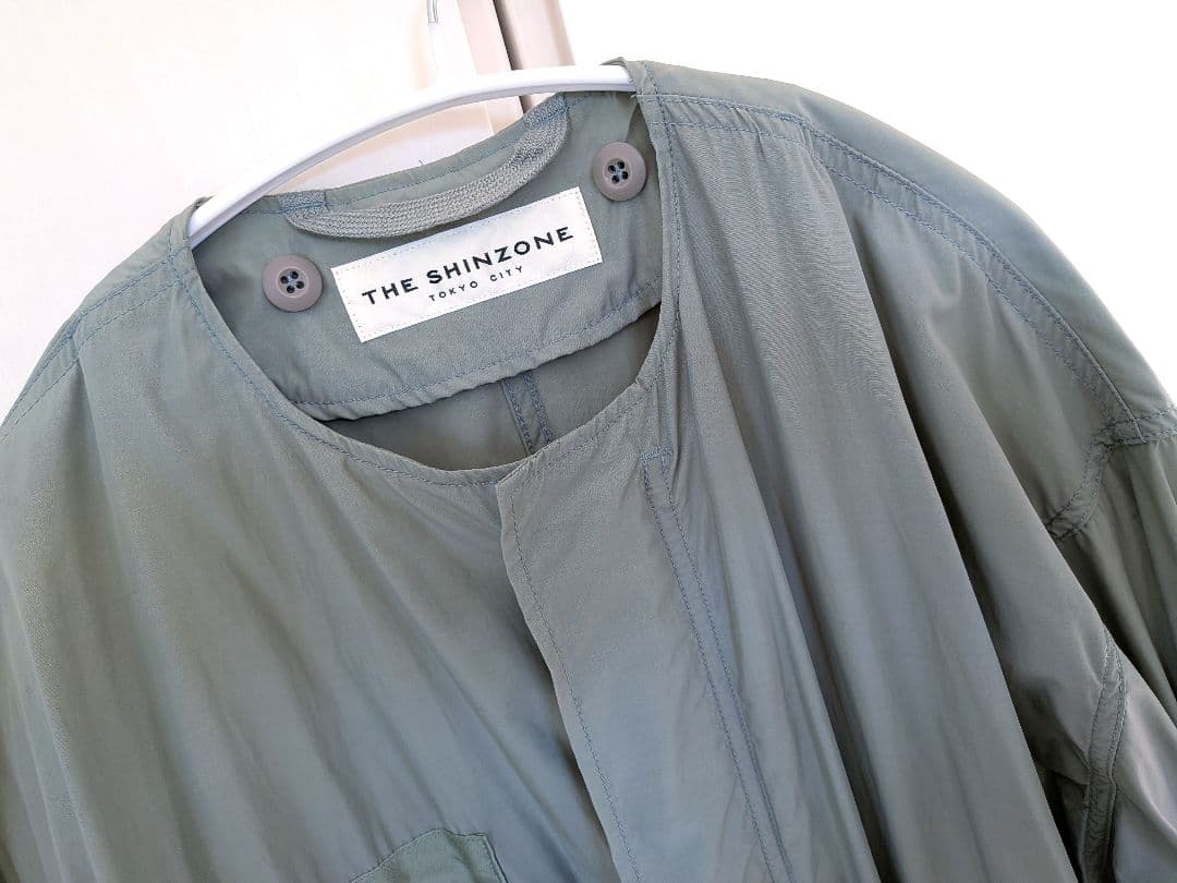 The Shinzone フィールドパーカー セージカラー 3way仕様