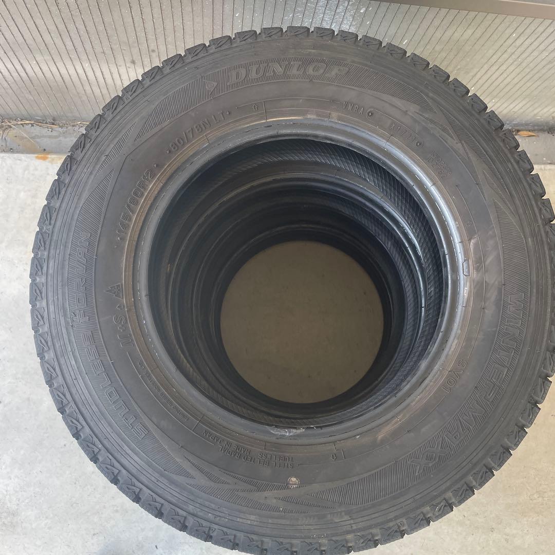 Ai　ウインターマックス 145/80R12 LT 21年製　4本送料込み