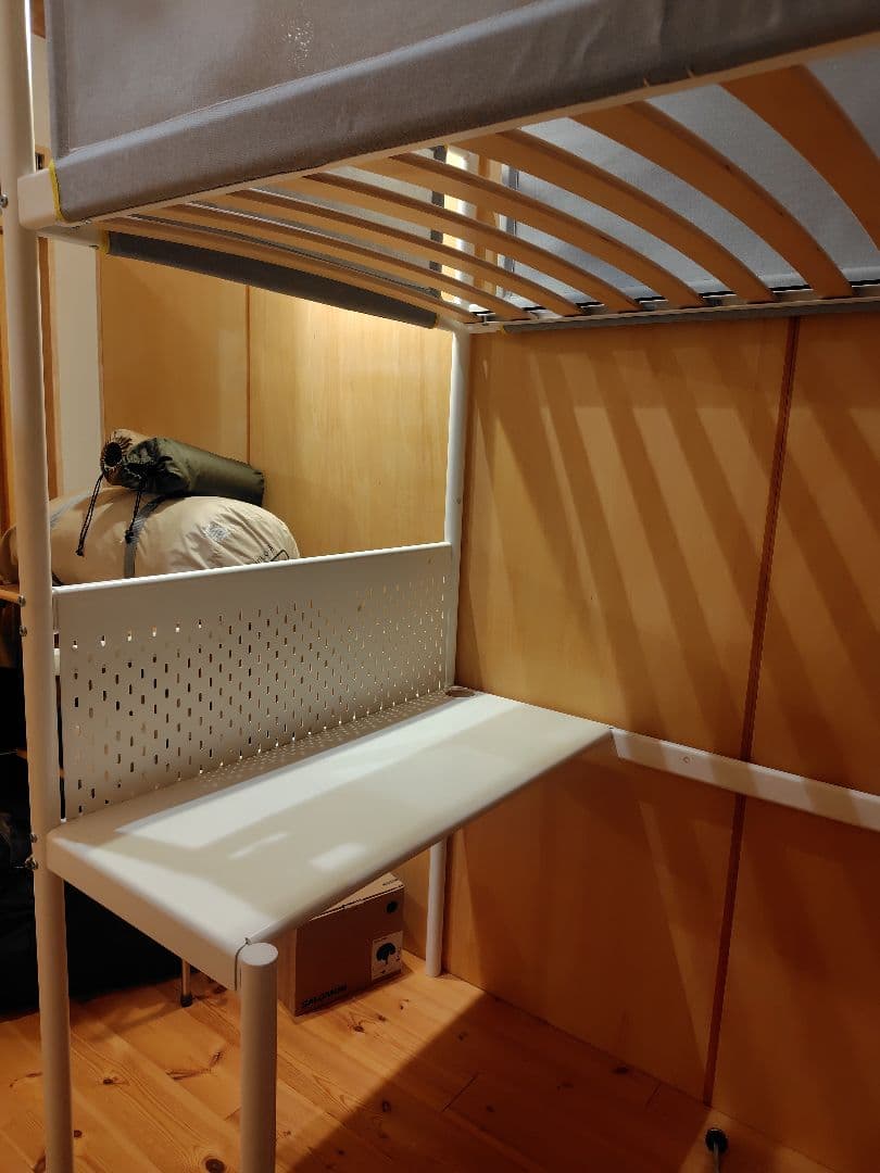 IKEA VITVAL ロフトベッド（デスク付）★お値段相談します