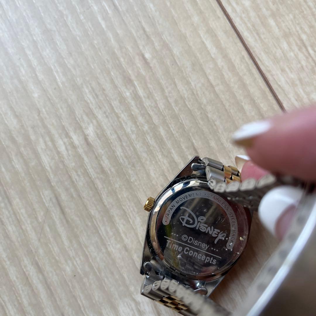 ミッキーマウス 腕時計 ディズニー　ブルー　ターコイズ　シルバー