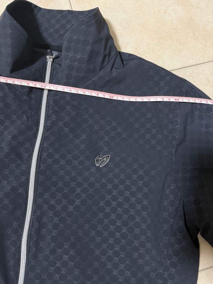 MASTER BUNNY EDITION ブラックジャケット モノグラムブルゾン