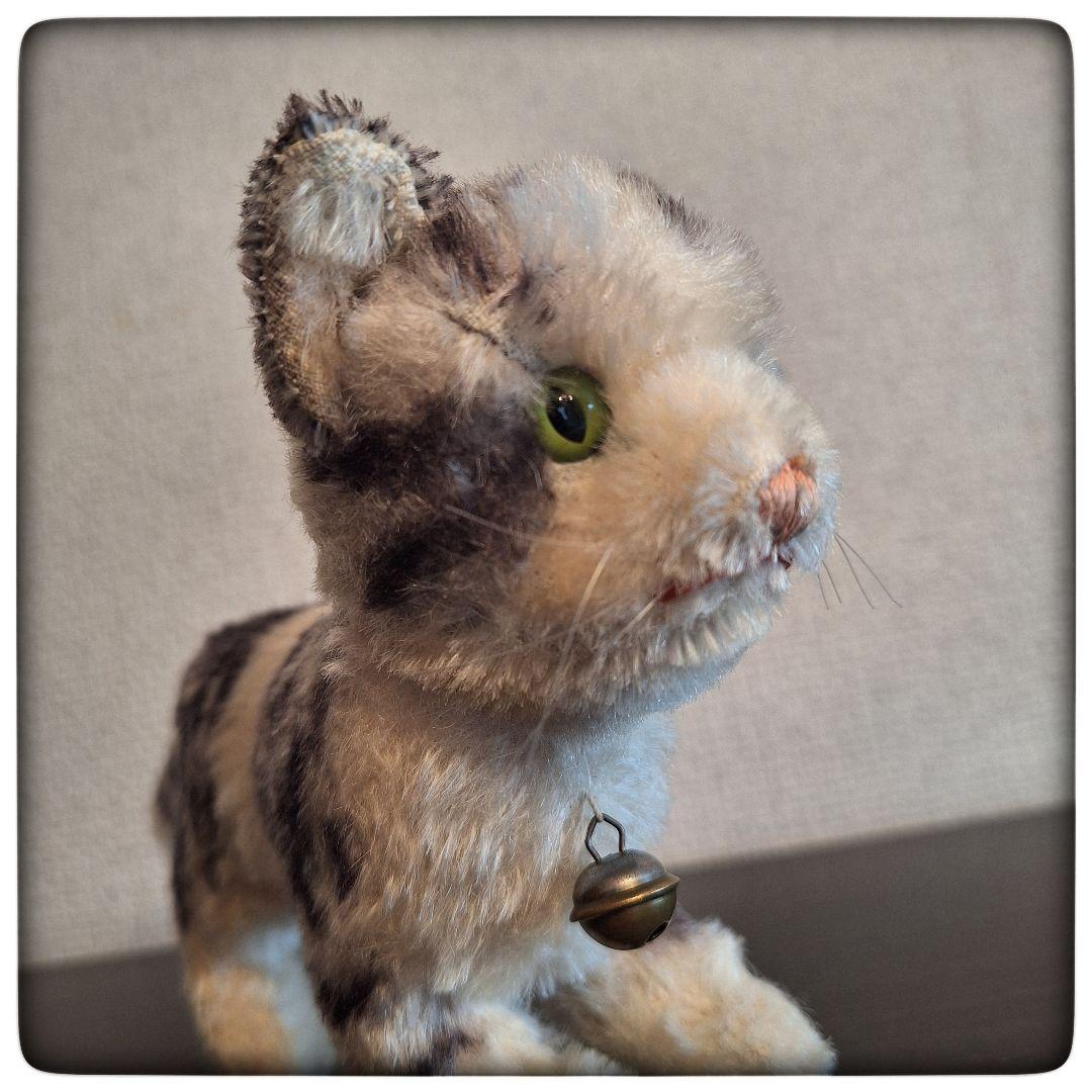 【子猫 Kaize Tabby 15cm 】ヴィンテージ シュタイフ