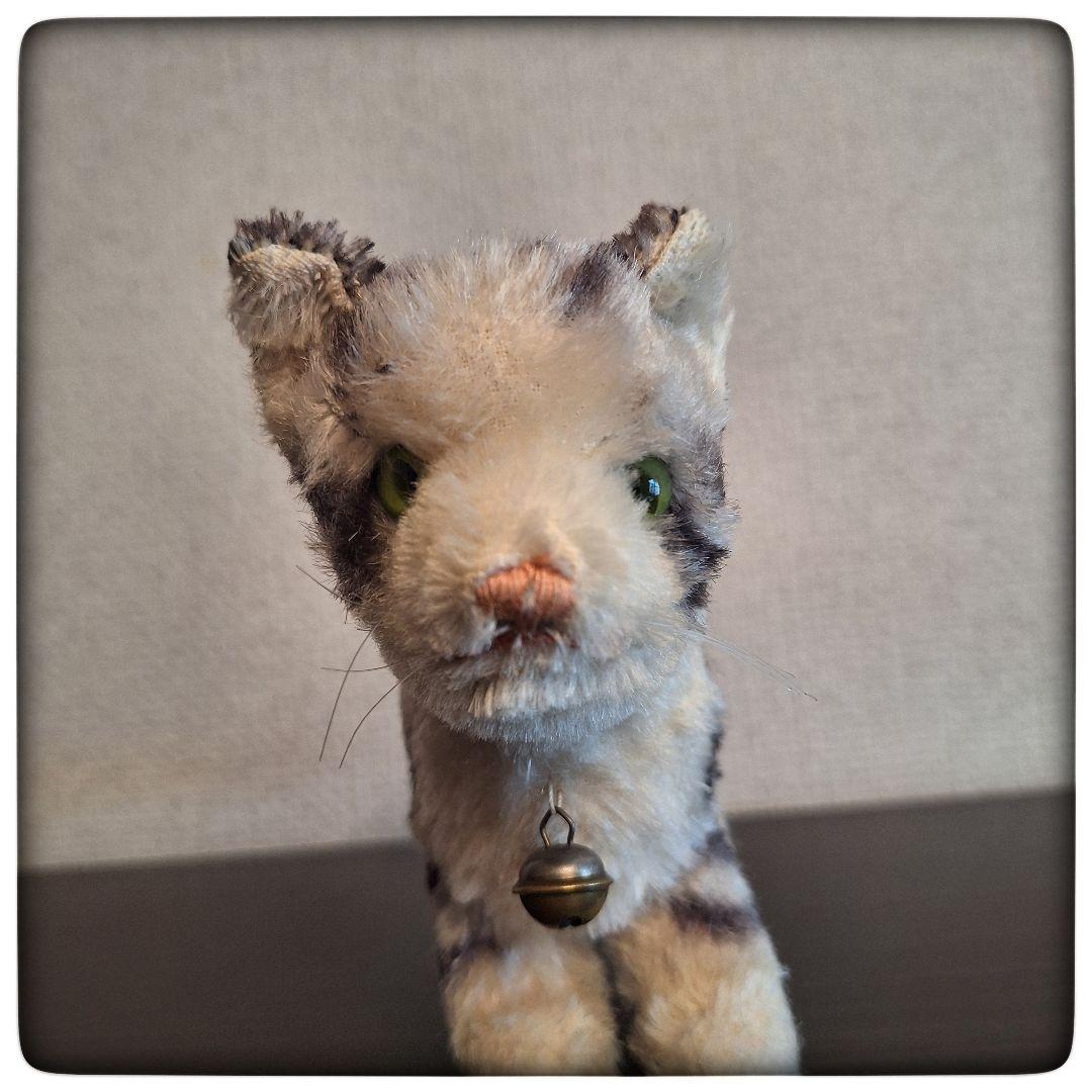 【子猫 Kaize Tabby 15cm 】ヴィンテージ シュタイフ