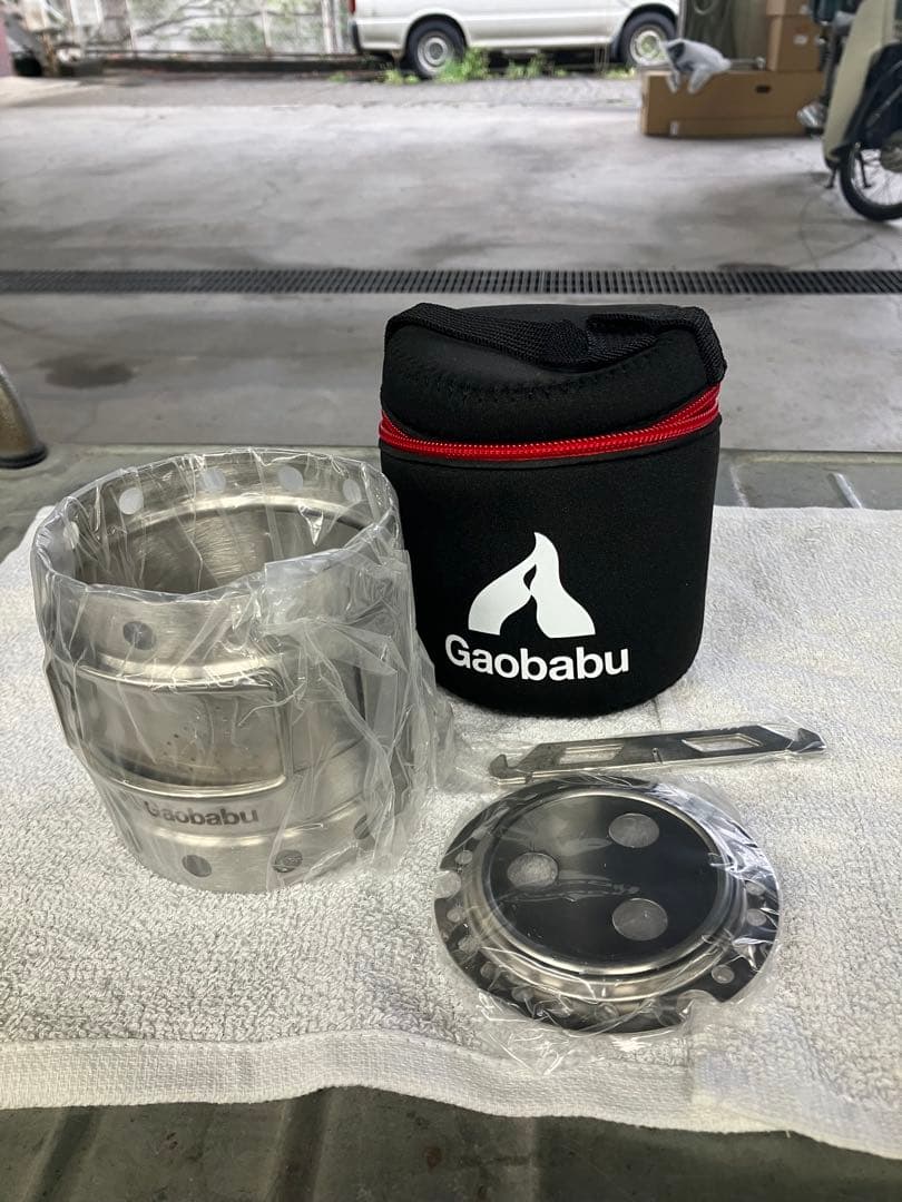 ガオバブ　キャリボ　シャッター付き×2 グリルプレート2種