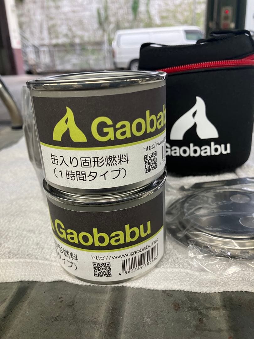 ガオバブ　キャリボ　シャッター付き×2 グリルプレート2種