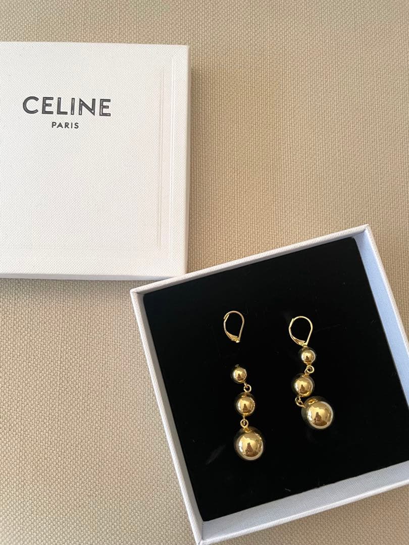 CELINE フィービーファイロ ピアス　訳アリ　oldceline