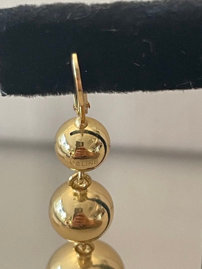 CELINE フィービーファイロ ピアス　訳アリ　oldceline