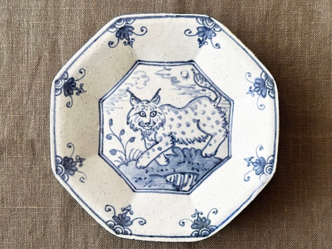 松浦コータロー　八角皿 新品未使用