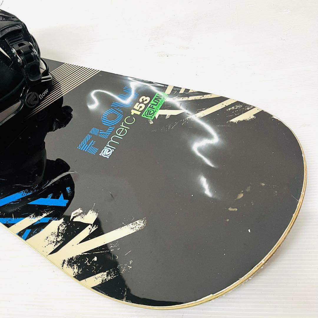 FLOW フロー　ボードセット　フロウ　スノーボード　3点セット　ボア　ブーツ