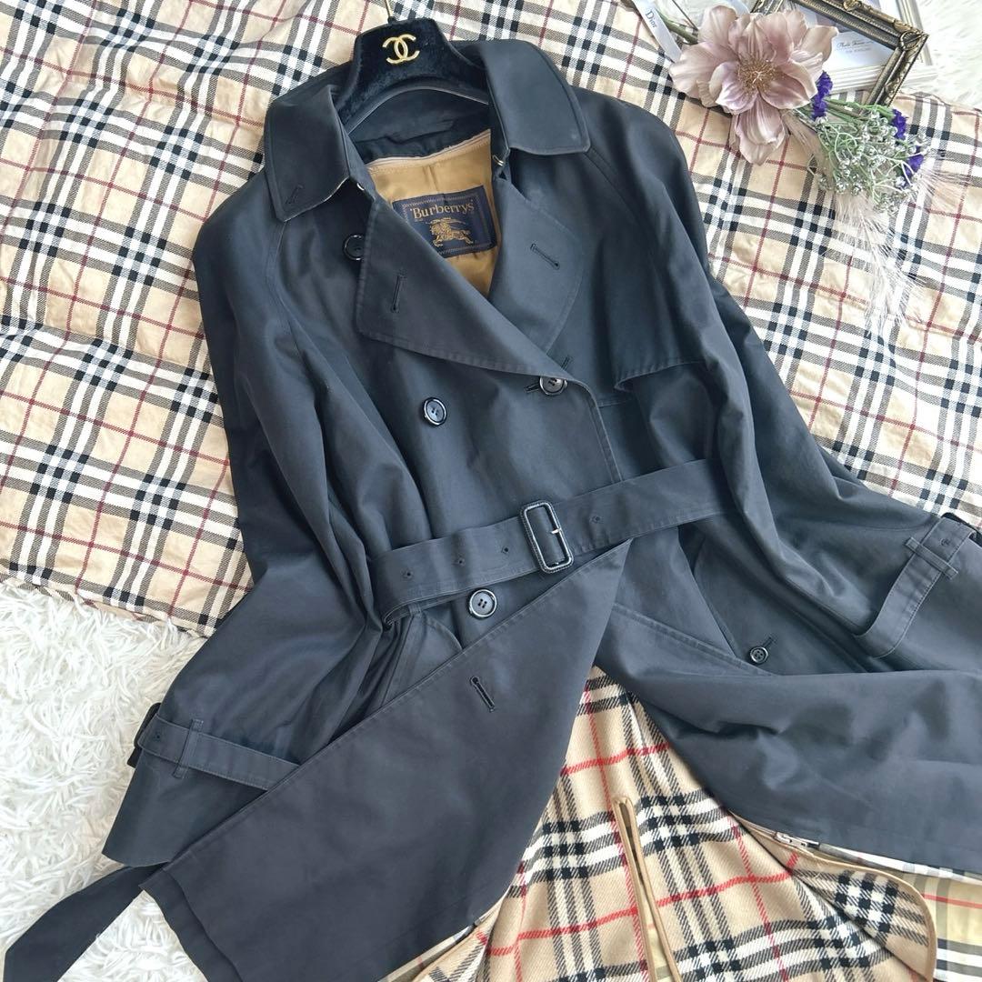 mame✨バーバリー トレンチコート メガチェック ライナー　Aライン