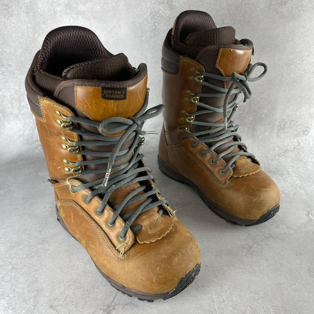 バートン ダナー コラボ スノボードブーツ レザー コラボ ヴィブラムソール