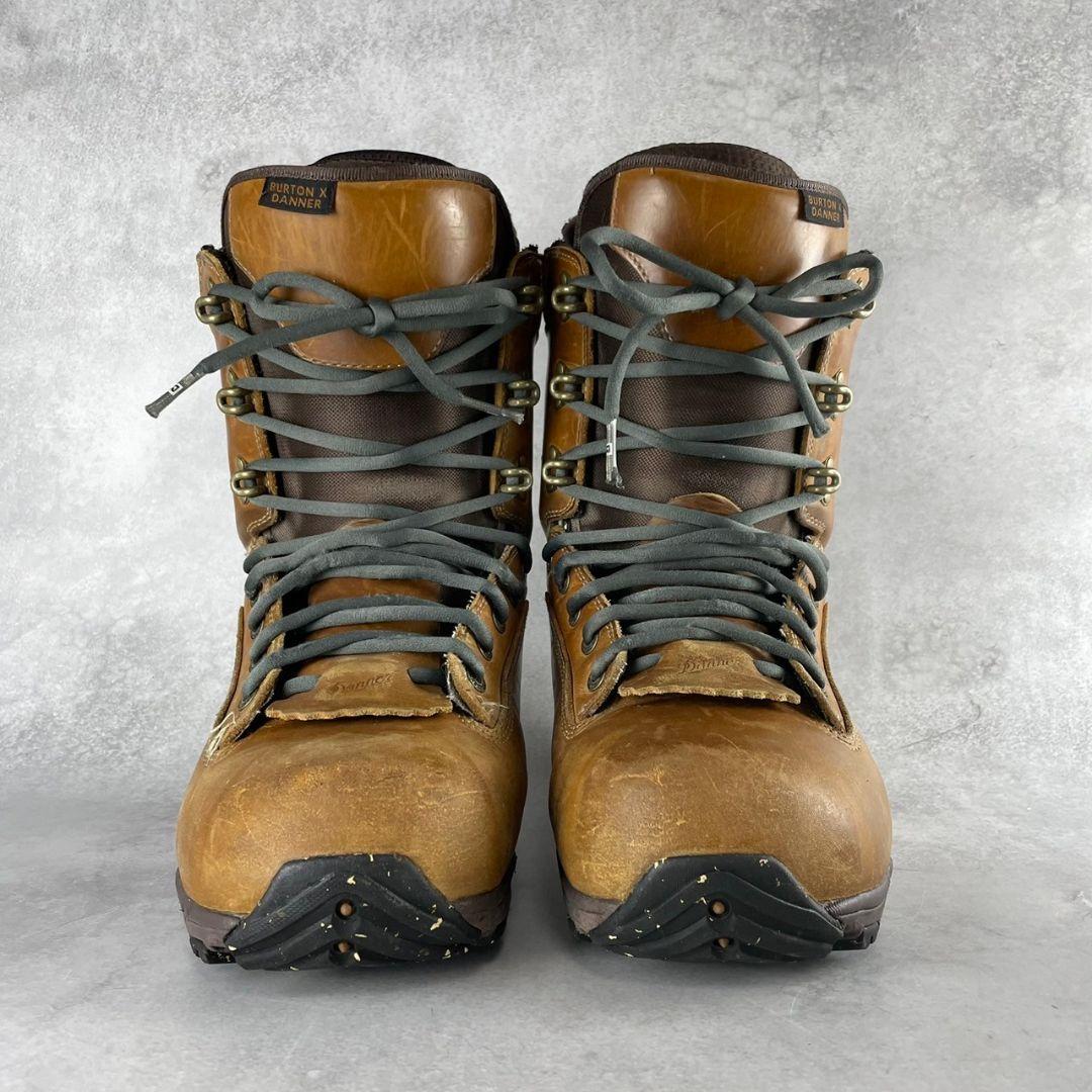 バートン ダナー コラボ スノボードブーツ レザー コラボ ヴィブラムソール