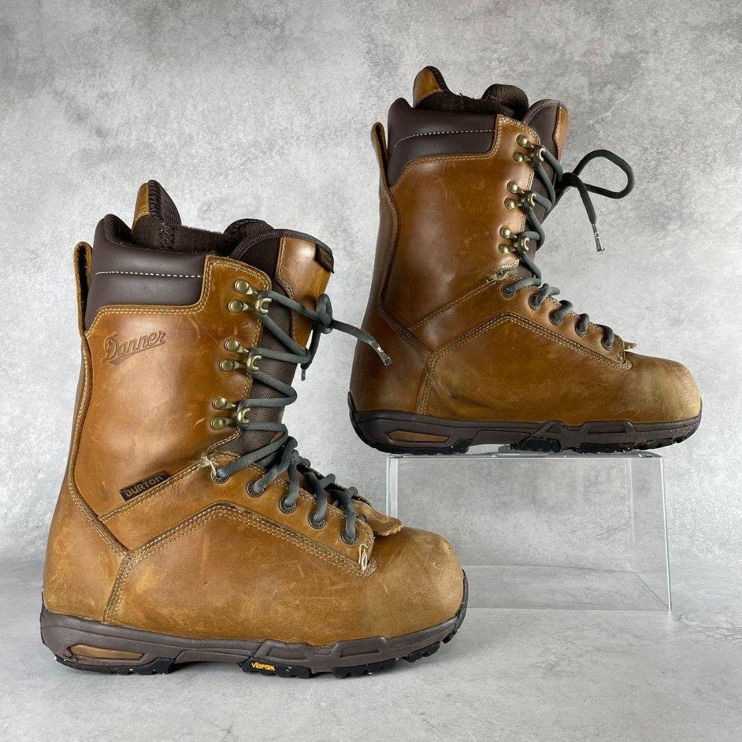 バートン ダナー コラボ スノボードブーツ レザー コラボ ヴィブラムソール