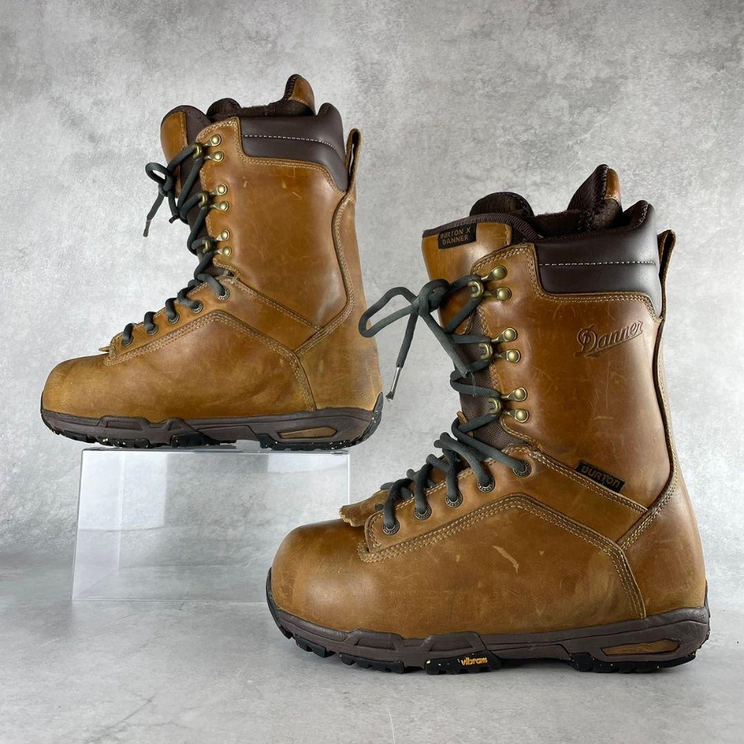 バートン ダナー コラボ スノボードブーツ レザー コラボ ヴィブラムソール