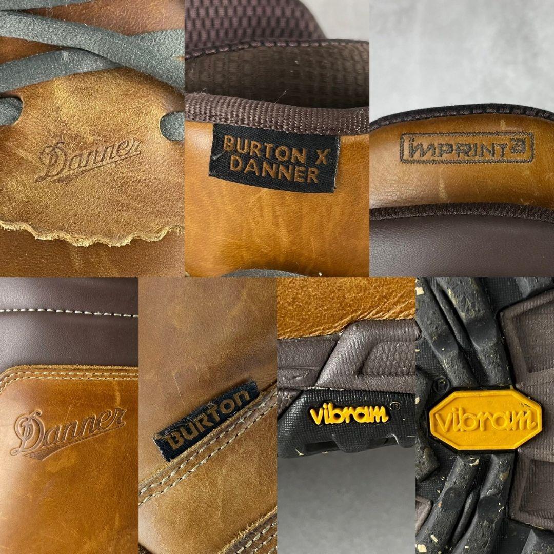 バートン ダナー コラボ スノボードブーツ レザー コラボ ヴィブラムソール