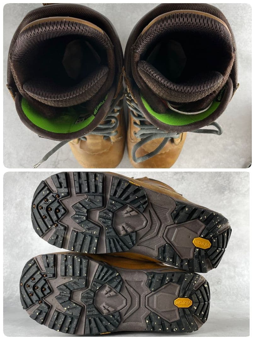 バートン ダナー コラボ スノボードブーツ レザー コラボ ヴィブラムソール