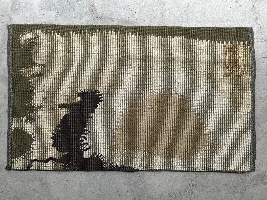 【80's Vintage rug】155×91cm　ブルガリア産　ファーラグ