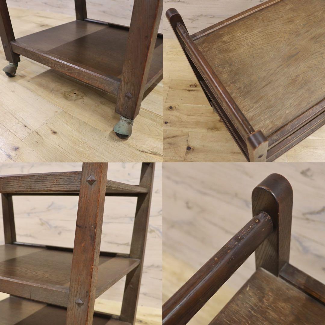 GMGK214○神戸家具 永田良介商店 キャスターワゴン キッチンワゴン 作業台