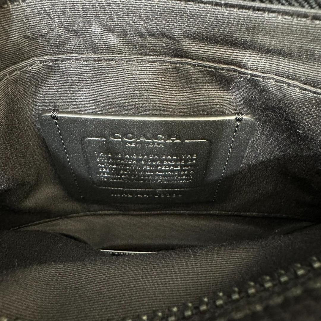 COACH コーチ メンズ ウエストポーチ ジャガード