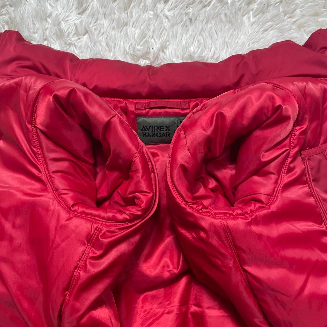 【極美品】 AVIREX トップガン MA-1フライトジャケット レッド M