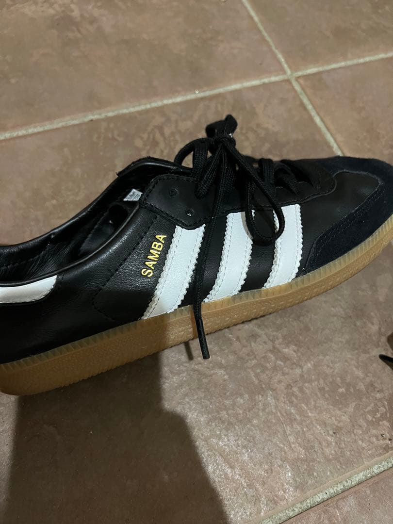 adidas Samba decon ブラック/ホワイト スニーカー